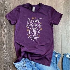 Vinyl Graphic T-Shirt - Sweet Dreams Little Star